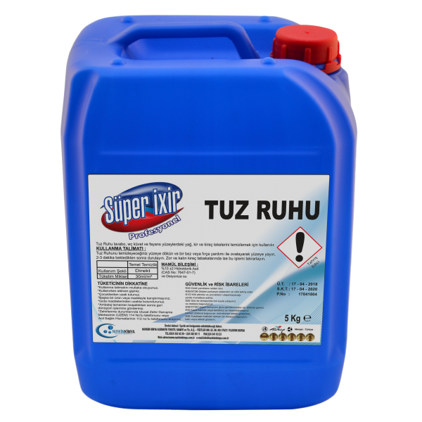 Süper İxir Tuz Ruhu 5 kg